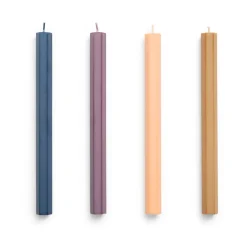 HAY Hexagon Candle kaarsen mix 4-pack, Dark< Kaarsen