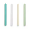 HAY Hexagon Candle kaarsen mix 4-pack, Pastel< Kaarsen