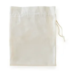 Normann Copenhagen Hide Laundry Basket Cotton Liner wasmandzak, Off White< Wasmanden