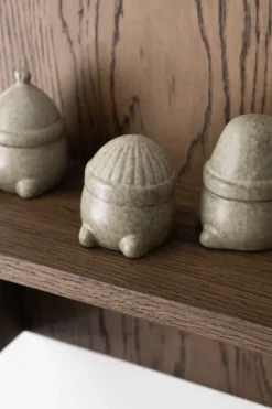 DBKD Hipster Triplets kerstdecoratie 3-pack, Beige< Kerstdecoraties