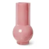 HKliving HK Living glazen vaas 25 cm, Flamingo pink< Vazen