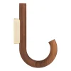 Gejst Hook haak 19 cm, Walnoot-messing< Haken & Hangers
