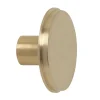 Ferm Living Hook haak messing, Large Ø4,8 cm< Haken & Hangers