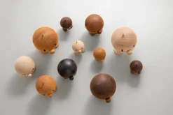 Hoptimist Bimble M figuur, Raw oak< Houten Beelden