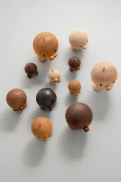Hoptimist Bimble S figuur, Oak< Houten Beelden