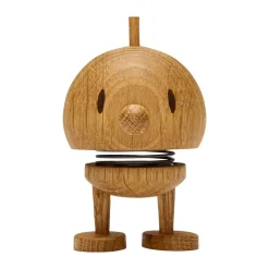 Hoptimist Bumble S figuur, Oak< Houten Beelden
