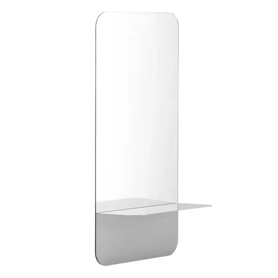 Normann Copenhagen Horizon verticale spiegel 40x80 cm, Roestvrij staal< Wandspiegels