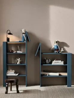 Ferm Living Horse boekenplank 91x111 cm, Dark Blue< Planken & Planksystemen|Opbergoplossingen Voor De Kinderkamer