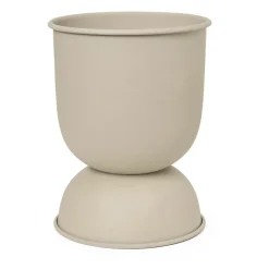 Ferm Living Hourglass bloempot extra small Ø21 cm, Cashmere< Bloempotten