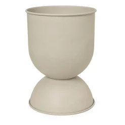 Ferm Living Hourglass pot groot Ø50 cm, Cashmere< Bloempotten