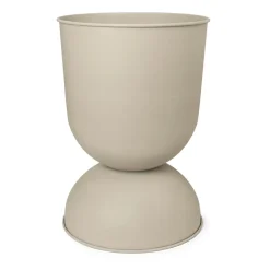 Ferm Living Hourglass pot klein Ø30 cm, Cashmere< Bloempotten