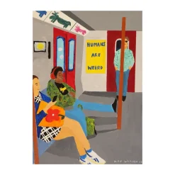 Paper Collective Humans Are Wierd poster, 30x40 cm< Posters