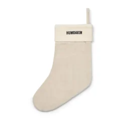Humdakin kerstsok velvet, Light stone< Kerstdecoraties