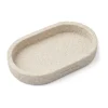 Humdakin Sandstone ovaal dienblad 15x25 cm, Natural< Decoratieve Accessoires|Kerstdecoraties