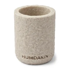 Humdakin Sandstone tandenborstelbeker 10 cm, Natural< Tandenborstelhouders