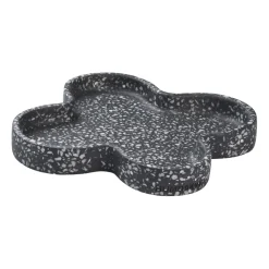 Humdakin Terrazzo plateau 27 cm, Black< Decoratieve Accessoires|Decoratieve Dienbladen
