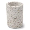 Humdakin Terrazzo vaas Ø10 cm, White-brown< Vazen