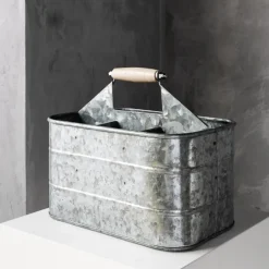 Humdakin zink bucket opbergdoos, 30x20< Opbergmanden