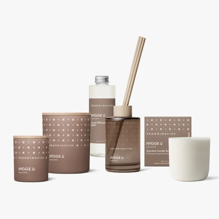 Skandinavisk Hygge geurstokjes, 200 ml< Geurkaarsen & Aroma Diffusers