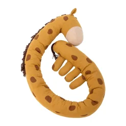 Bloomingville Ibber knuffel 184 cm, Orange giraffe< Kinderkamer Interieuraccessoires|Kinderkamer Interieuraccessoires