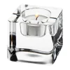 Orrefors Ice cube waxinelichtjeshouder 70 mm, Transparant< Kaarsenhouders & Kaarsenborden