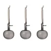 Iittala glazen appel Ø6 cm 3-pack, Grijs< Kerstdecoraties|Paasdecoratie