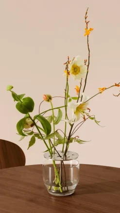 Fritz Hansen Ikebana vaas roestvrij staal, Small< Vazen