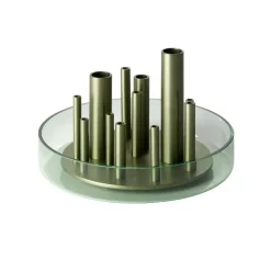 Fritz Hansen Ikeru vaas Forest green, Laag< Vazen