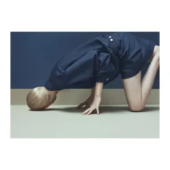 Paper Collective In Deep Blue poster, 30x40 cm< Posters