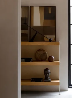 Audo Copenhagen Interconnect kandelaar 70 cm, Zwart< Kandelaars