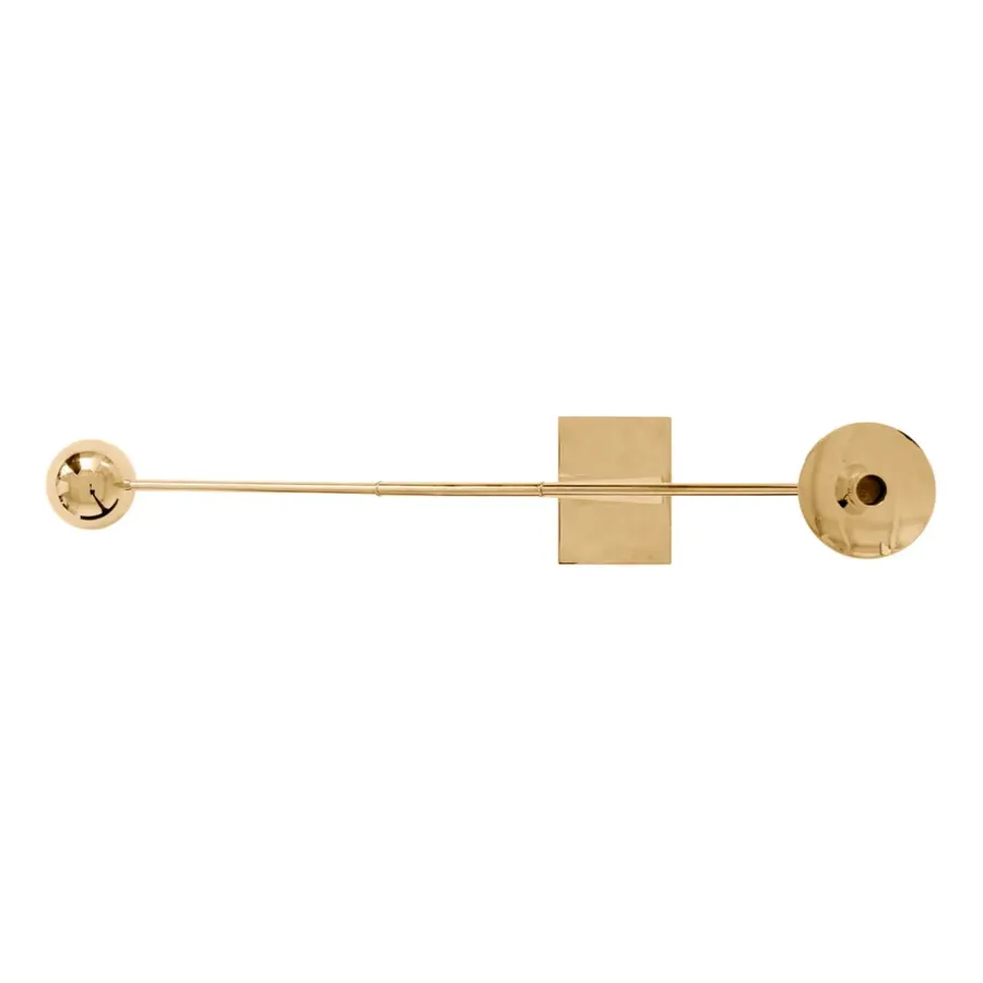 Audo Copenhagen Interconnect kandelaar 70 cm, Gepolijst messing< Kandelaars