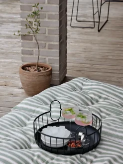 Zone Denmark Inu mand Ø38x18 cm, Black< Opbergmanden