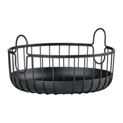 Zone Denmark Inu mand Ø22x8 cm, Black< Opbergmanden