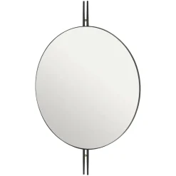 GUBI IOI muurspiegel Ø80 cm, Zwart< Ronde Spiegels|Wandspiegels