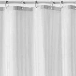 Etol Design Jacquard douchegordijn wit, 180x200 cm< Douchegordijnen