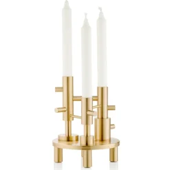 Fritz Hansen Jaime Hayon kandelaar, groot, Messing< Kandelaars