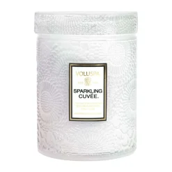 Voluspa Japonica geurkaars in glazen pot 50 uur, Sparkling Cuvée< Geurkaarsen & Aroma Diffusers