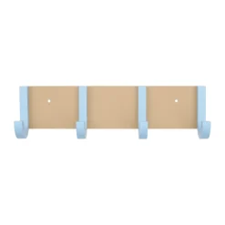 Design Letters Jay kledinghanger 4 haken, Beige-light blue< Kapstokken & Hangrekken