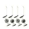 Scandi Living Jolly kerstbal 4-pack, Wit< Kerstdecoraties