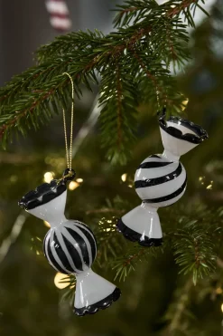 Scandi Living Jolly kerstbal 4-pack, Wit< Kerstdecoraties