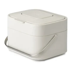Joseph Joseph Stack 4 afvalemmer voor voedselresten, Stone< Pedaalemmers