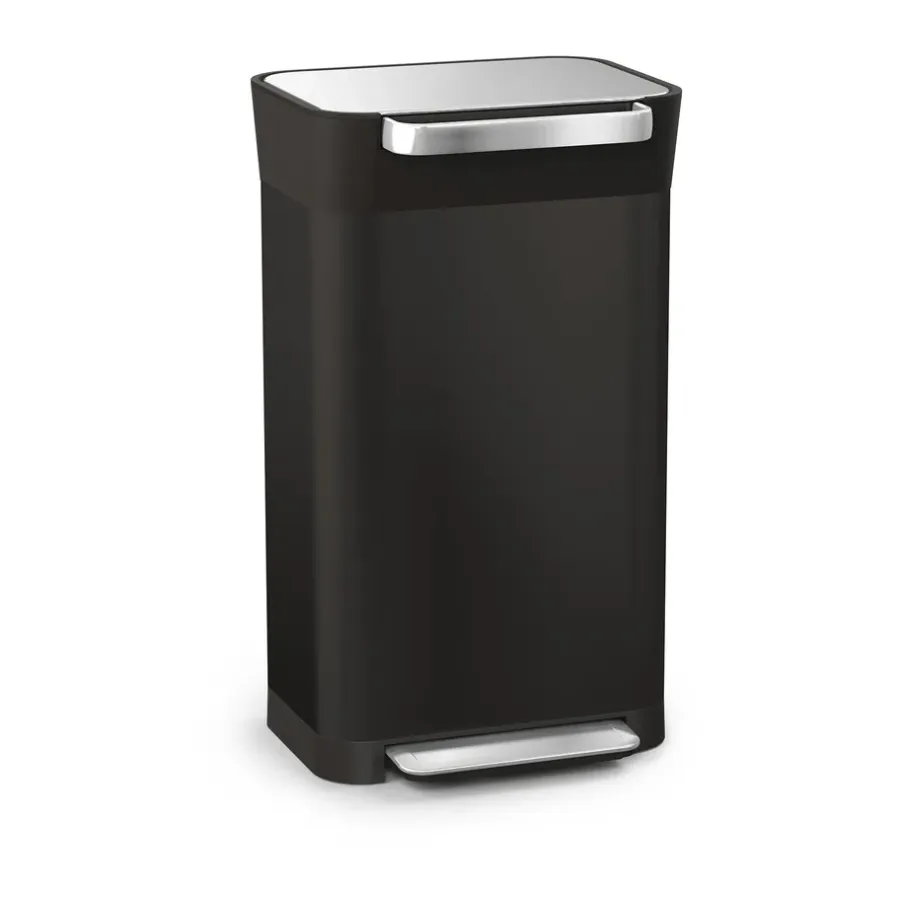 Joseph Joseph Titan afvalvermaler pedaalemmer 30 L, Carbon black< Pedaalemmers
