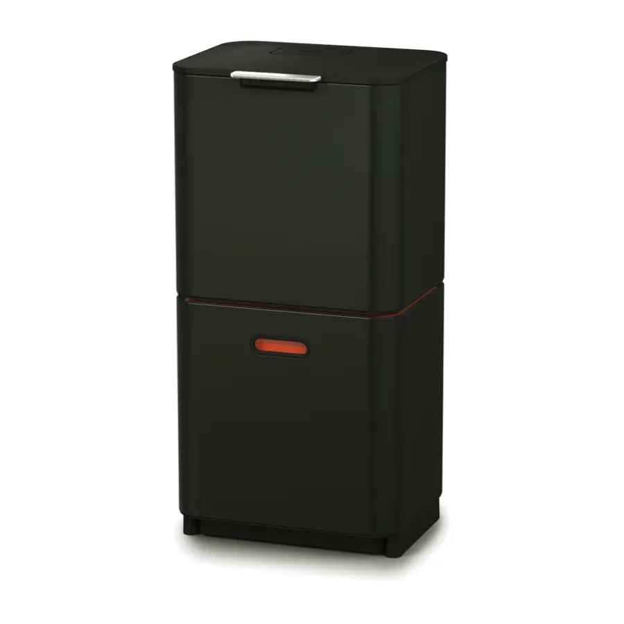 Joseph Joseph Totem Max vuilnisbak 60 L, Carbon black< Pedaalemmers