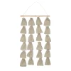 Scandi Living Joyful adventskalender 75 cm, Beige< Kerstdecoraties