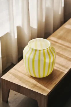 HAY Juice Wide vaas 22 cm, Yellow< Vazen