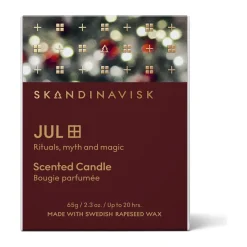 Skandinavisk JUL geurkaars Special Edition, 65 g< Geurkaarsen & Aroma Diffusers
