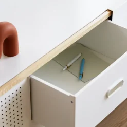Normann Copenhagen Kabino sideboard large, wit< Ladekasten & Dressoirs