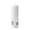 Georg Jensen Kalenderkaars 2025, Wit-zilver< Kaarsen