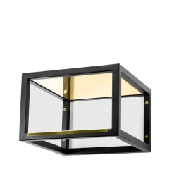 Scherlin Kapstok 11 Mini, zwart/messing< Garderobehaken & Hoedenplanken
