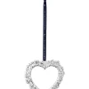 Rosendahl Karen Blixen raamdecoratie Bloemenhart, Zilver< Kerstdecoraties